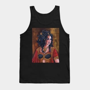 Medusa greek mythology gorgon art by Renee L. Lavoie Tank Top